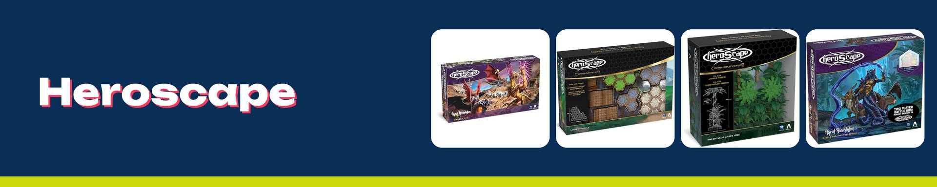 Heroscape Master Sets, Armies & Terrain